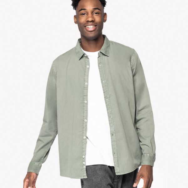 Native Spirit Washed Long Sleeve Shirt Thumbnail