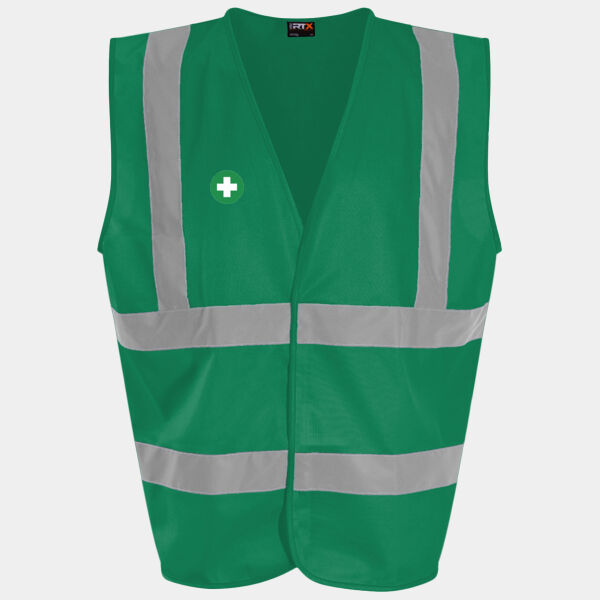 RX700 - Hi Vis Waistcoat - First Aider Thumbnail